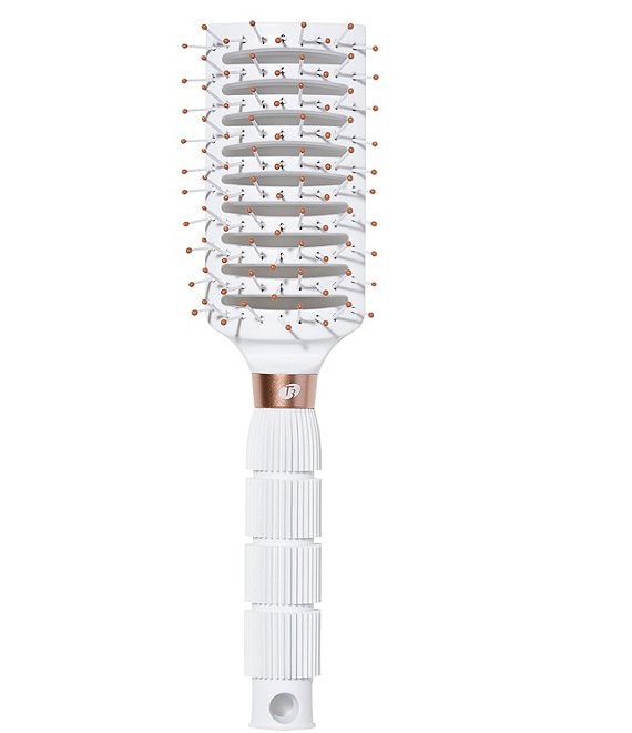 T3 Dry Vent Hair Brush with Heat Resistant Bristles for Fast Blow