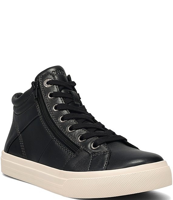 Leather high tops womens best sale