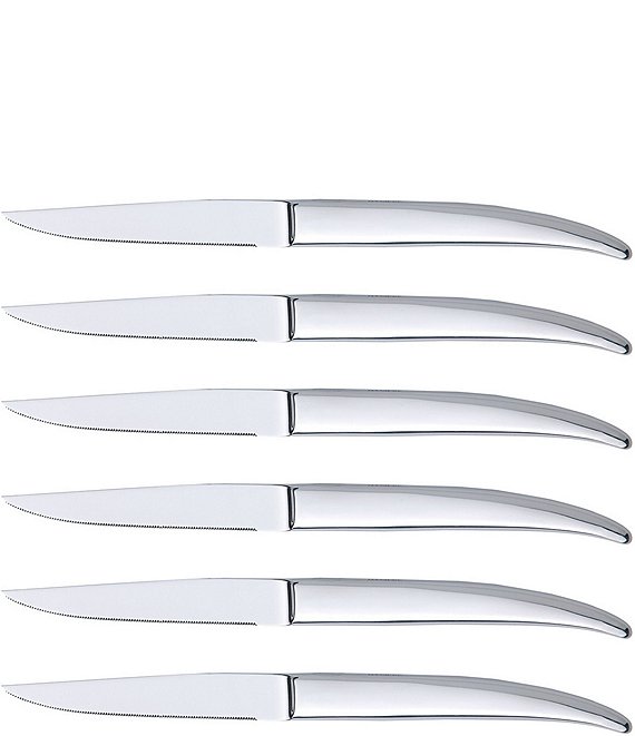 Couzon Tradition Set of 6 Steak Knives - Elizabeth Bruns, Inc.