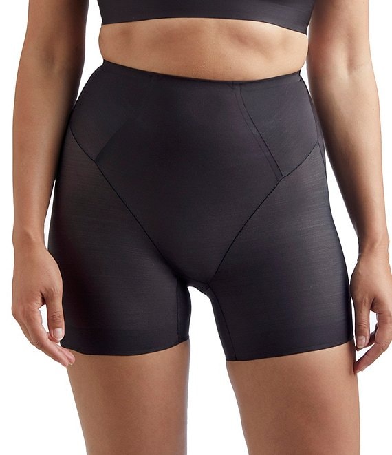 Color:Black - Image 1 - Control Waist Shaping Shorts