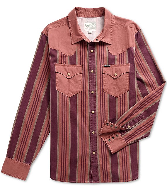 Tecovas Long Sleeve Thorn Stopper Pearl Snap Shirt