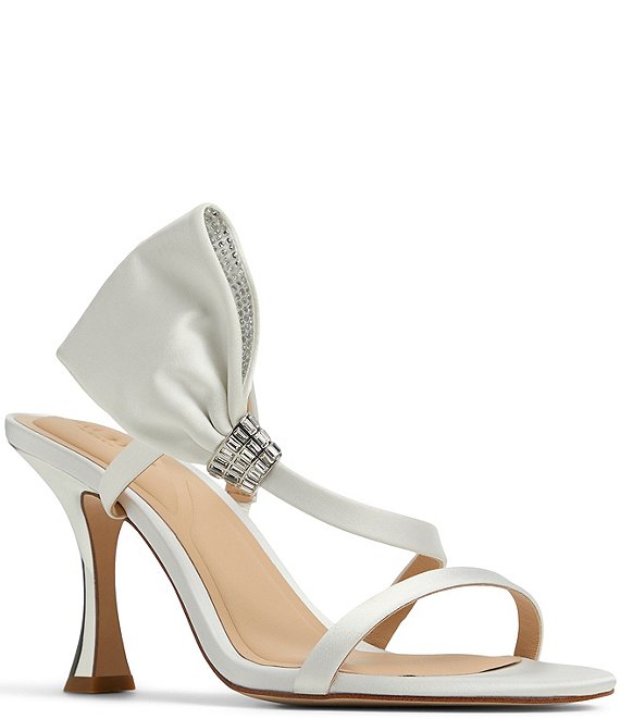 Ted baker white bow sandals online