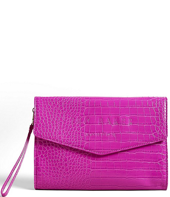 Ted Baker Briell Zip Card Holder Pale Pink | Card Case