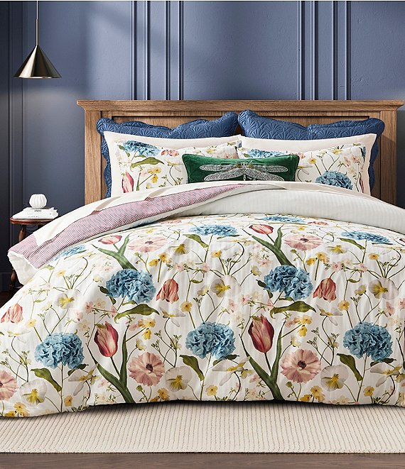 Ted Baker London Gloucester Floral Reversible Comforter Mini Set