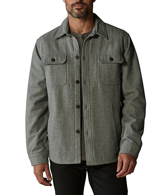 ジャケット・アウター HEAVY WOOL NO COLLAR PRISONER JACKET HEAVY WOOL NO COLLAR PRISONER JACKET