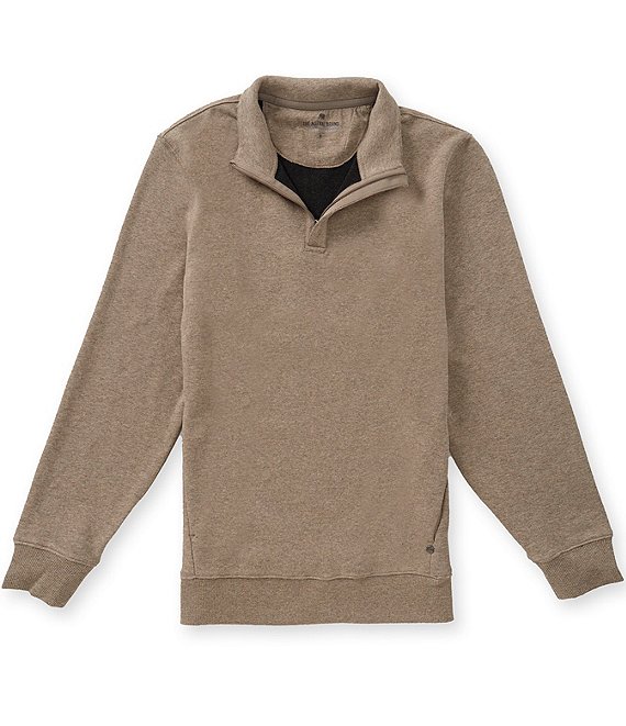 The Normal Brand Fleece Purmeso Quarter Zip Pullover