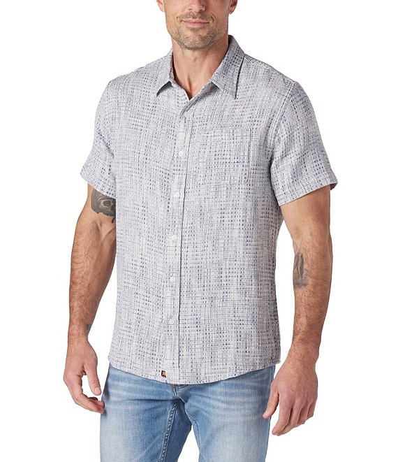 The Normal Brand Freshwater Short Sleeve Woven Shirt | Dillard's