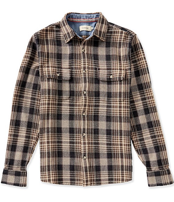 The Normal Brand Medium Plaid Mountain Textured Overshit