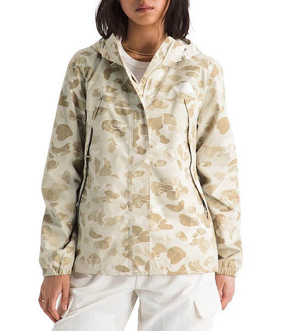 The North Face Antora Attached Three-Piece Hood Zip Front Rain Jacket