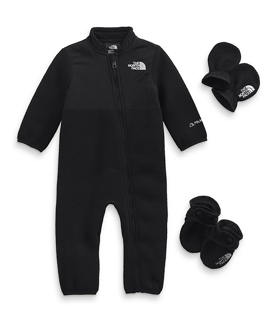 The North Face Baby Newborn-24 Months Denali Coverall, Mittens and