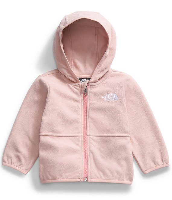 The North Face Baby Girl 3 24 Months Long Sleeve Glacier Full Zip Hoodie