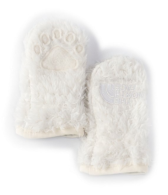 Color:Gardenia White - Image 1 - Baby Newborn-24 Months Suave Oso Fleece Mitts