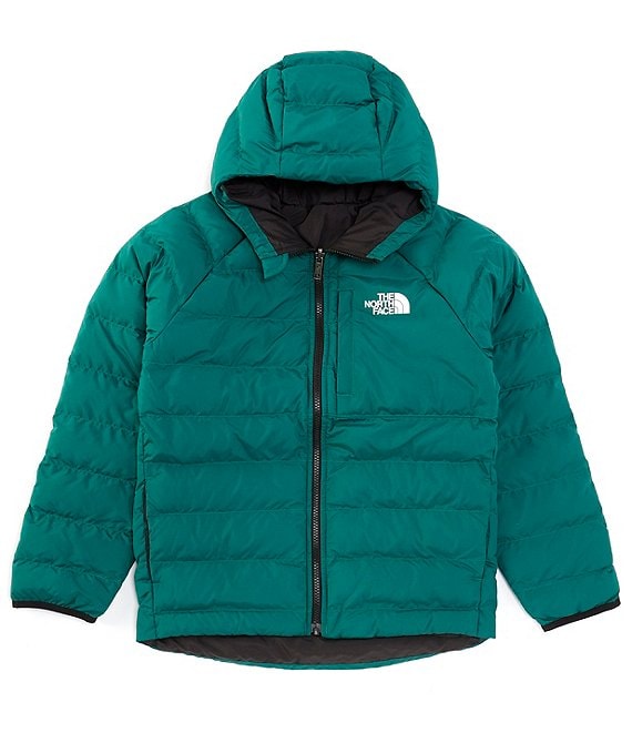 The North Face Reversible Perrito Hooded Jacket Boys Evergreen S