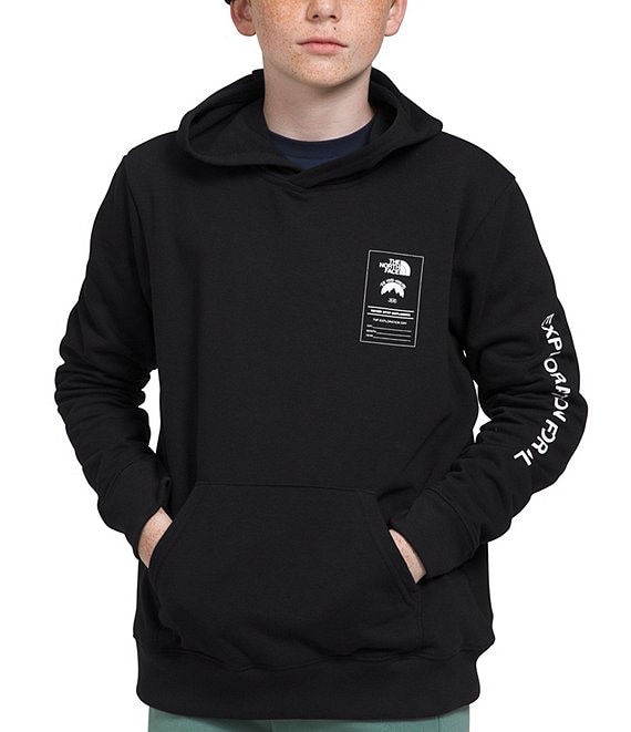 The North Face Big Boys 8-20 Long Sleeve Camp Fleece Pullover Hoodie ...