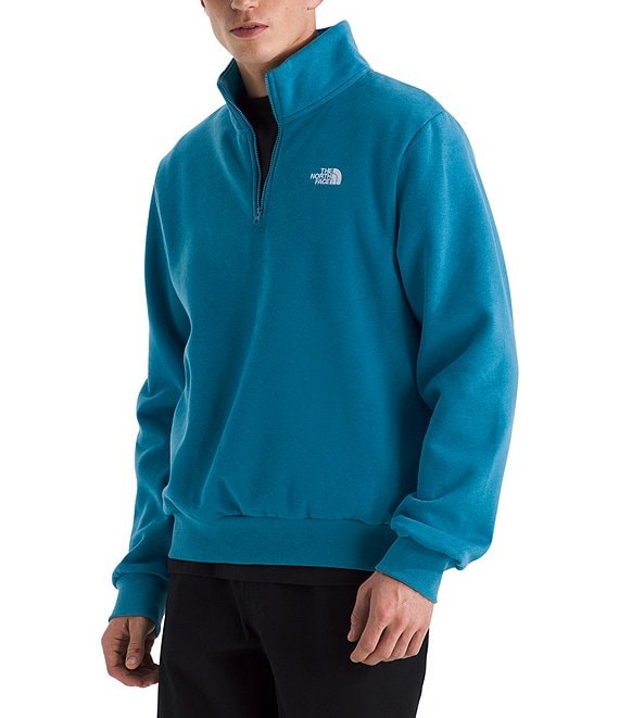 The North Face Embroidered-Logo 1/4-Zip Pullover | Dillard's