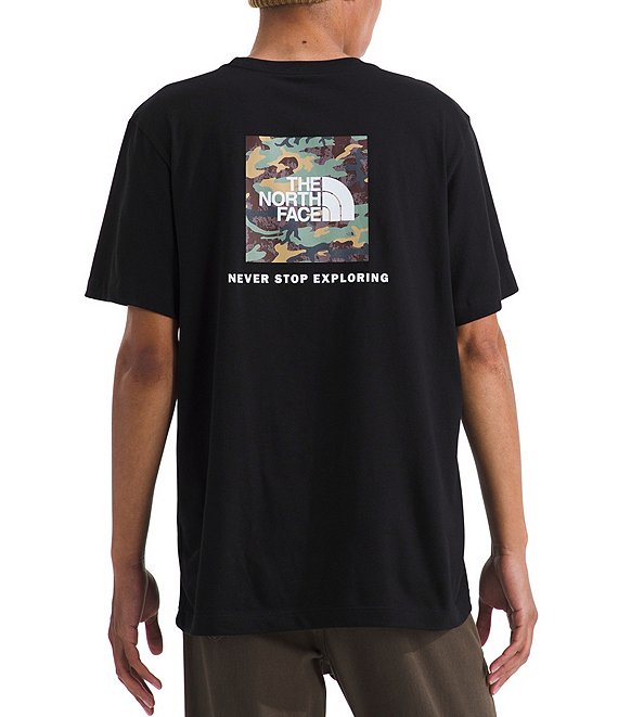 The North Face Evolution Box Camouflage Fill Short Sleeve T-Shirt, TNF Black - Image 1