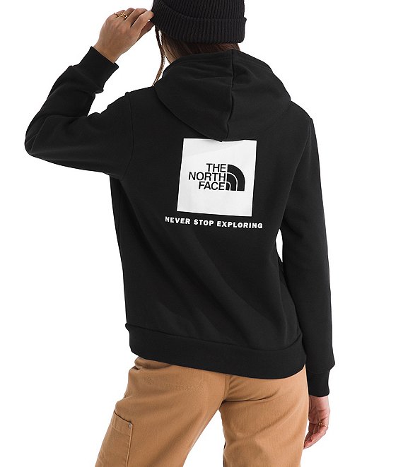 The North Face Evolution Box Crew Neck Long Sleeve Pullover Hoodie
