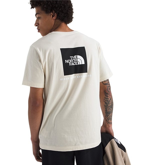 デナリ NORTH BOX LOGO OFF WHITE SB The North Face Evolution Box NSE Short Sleeve T-Shirt | Dillard's
