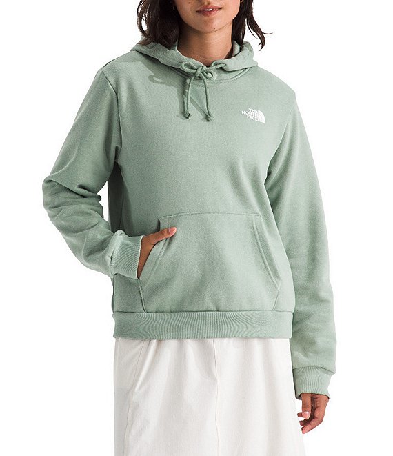 The North Face Evolution Floral Box NSE Graphic Pullover Hoodie, Slate Moss - Image 1