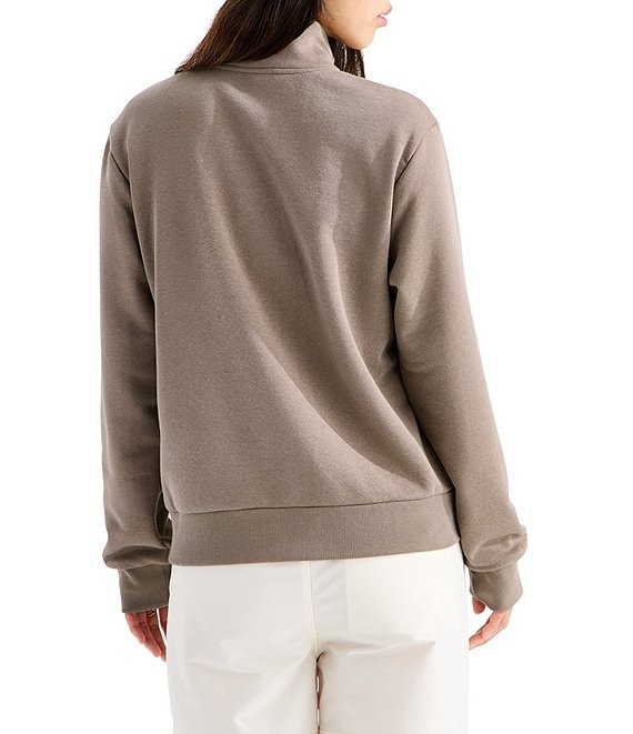 The North Face Evolution Half Zip Mock Stand Long Sleeve Pullover
