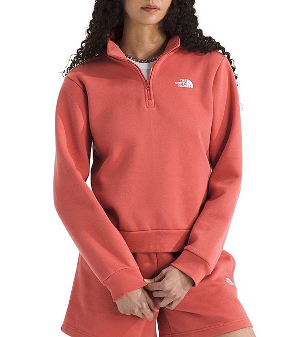 The North Face Evolution Half Zip Mock Stand Long Sleeve Pullover