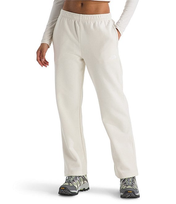 The North Face Evolution Simple Straight Leg Elastic Waist Slim Fit Pull-On Pants, White Dune - Image 1