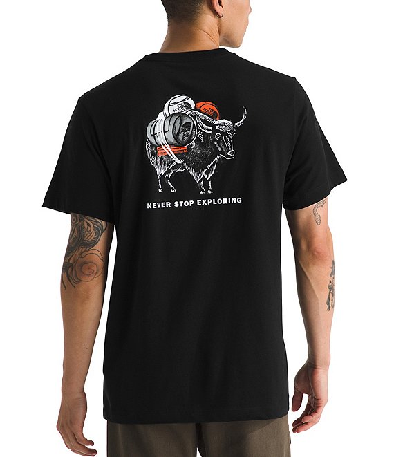 The North Face Evolution Vault Tri Pack Short Sleeve Graphic T-Shirt, TNF Black - Image 1