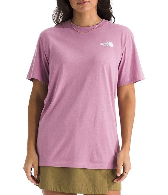 The North Face Glacier Drift Relaxed Short Sleeve Soft Cotton Blend Tee