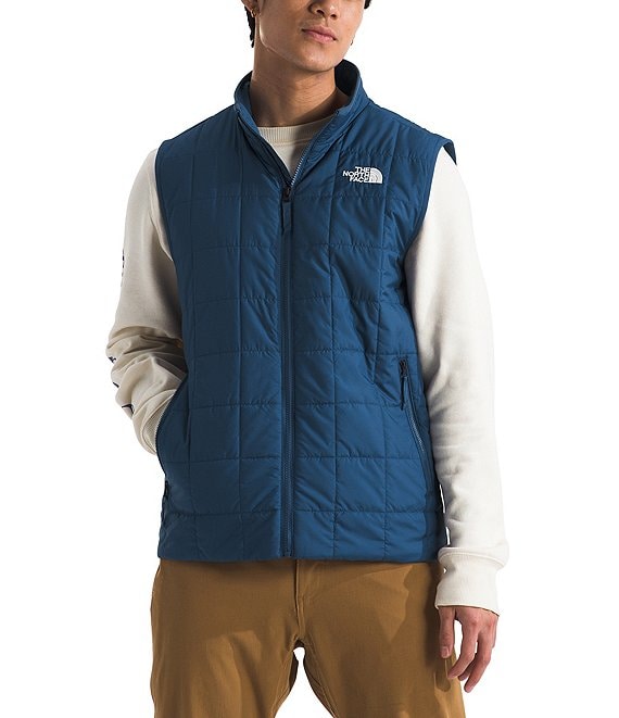 North face quilted vest best sale