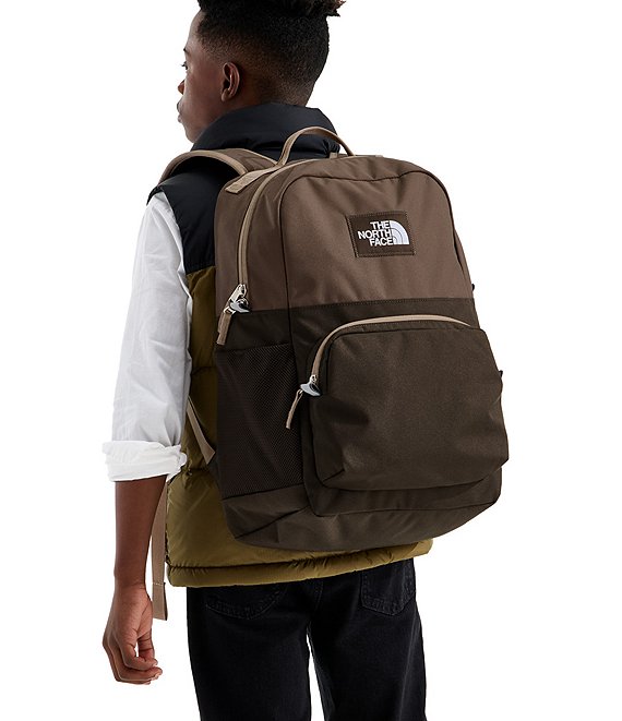 khaki north face backpack The Jester certified by the American Chiropractic Association The North Face Basin 18
