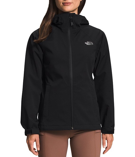 The North Face Ladies Alta Vista Hooded Zip Front Long Sleeve Jacket ...