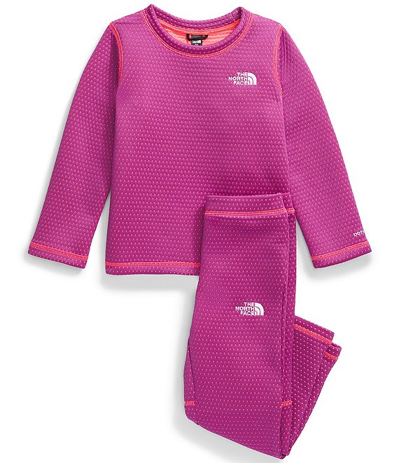 The North Face Little Kids 2T 7 Locker Loop Top Bottom Dot Knit Thermal 2 Piece Set Dillard s