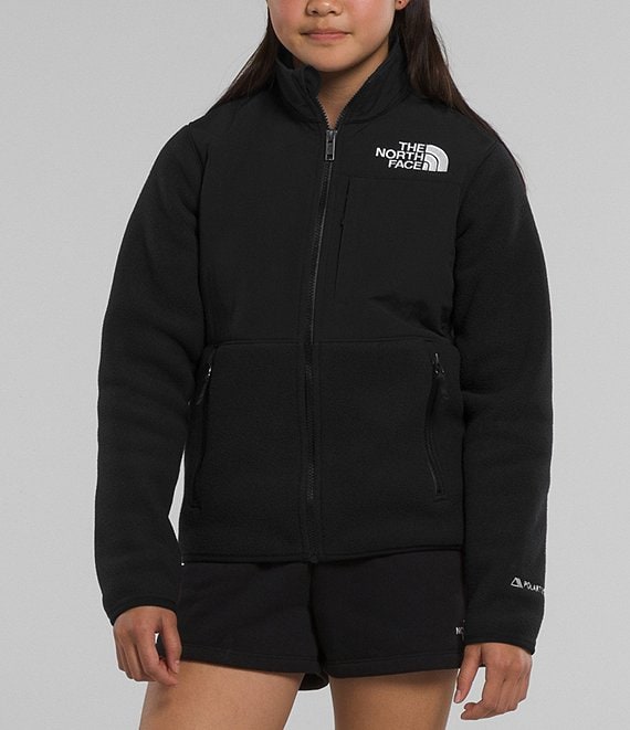 The North Face Black Fleece Jacket Womens Small Full Zip Soft Fluffy Coat  Comfy
