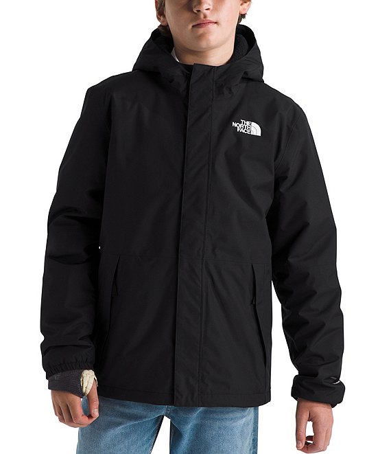 The North Face Kids Long-Sleeve Hooded Solid Anatora Rain Jacket