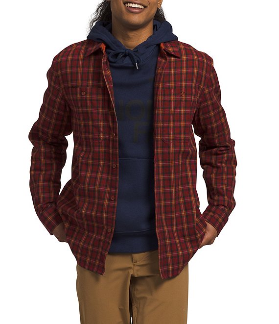 The North Face Long Sleeve Arroyo Icon Plaid Lightweight Flannel Shirt