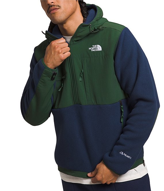 THE NORTH FACE - Green/Blue Recycled Polartec Fleece Denali Jacket