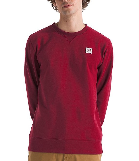 North face long sweatshirt best sale