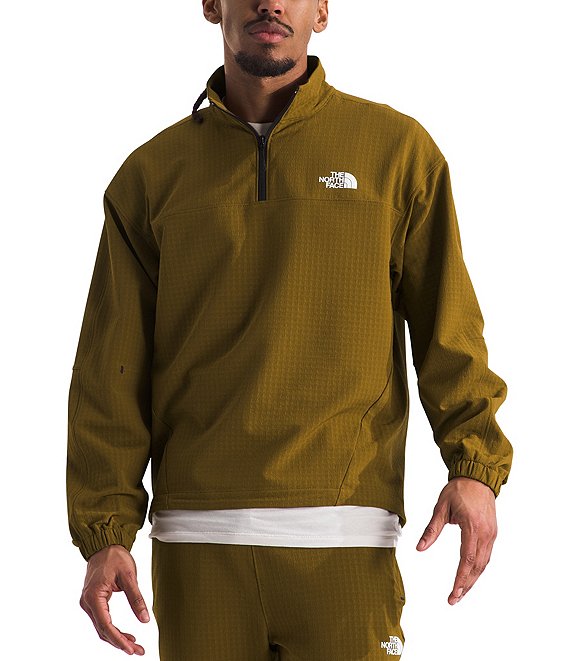 North face men's pullover jacket best sale