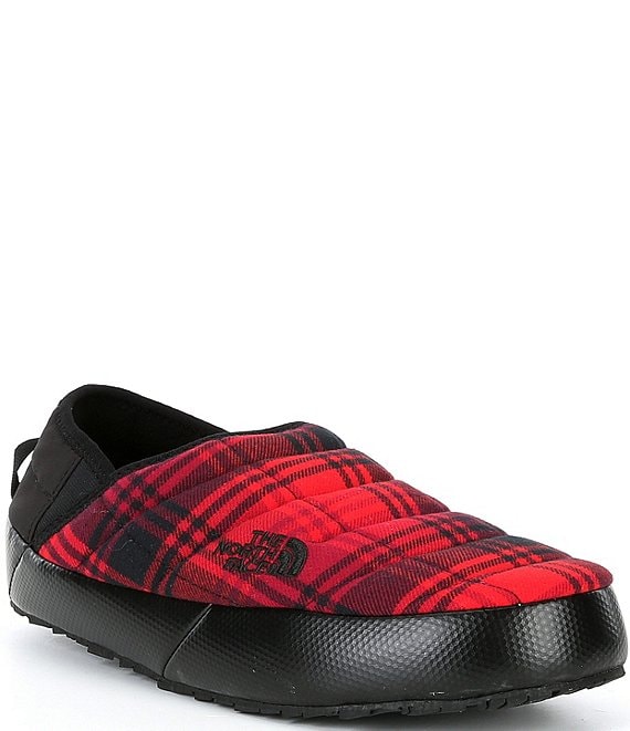 The North Face Thermoball Traction Mule V 11 Men s Red Plaid