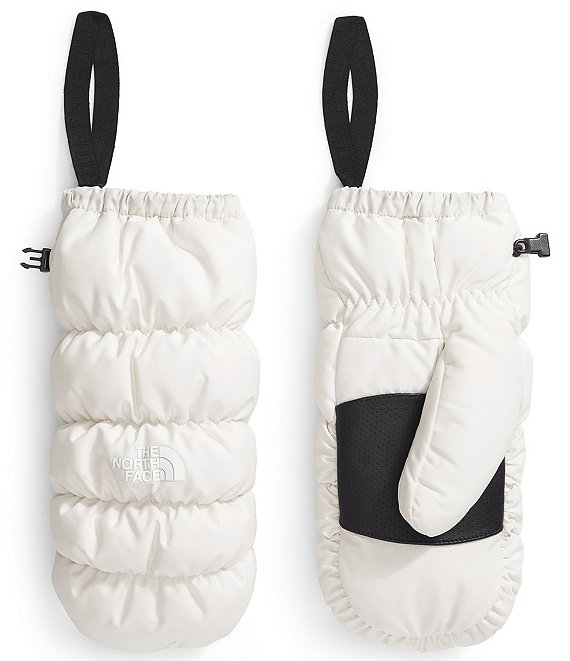 The North Face Montana Puffer Mitt, White Dune - Image 1