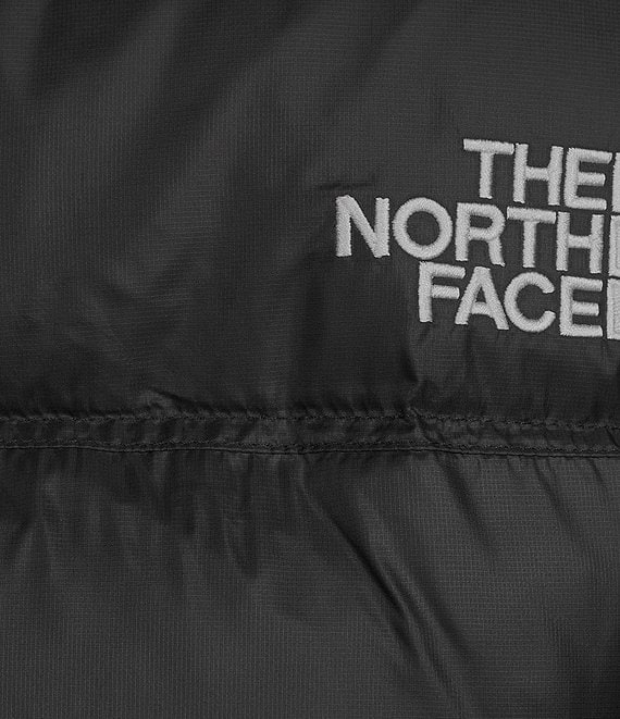 The North Face Nuptse Short Boxy Zip Front Down Puffer Jacket