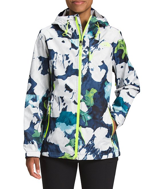 The North Face Printed Long Sleeve Hooded Alta Vista Jacket