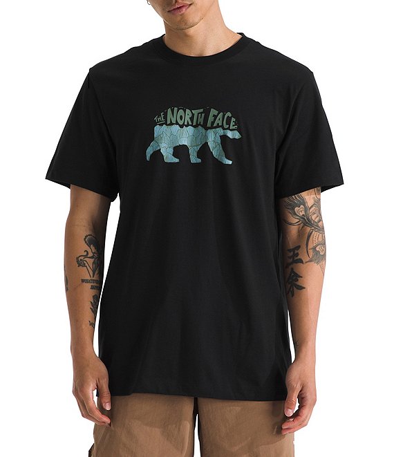 The North Face Short Sleeve Evolution TNF™ Bear Graphic T-Shirt, TNF Black - Image 1