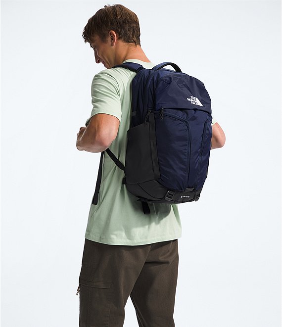 The North Face Surge Backpack Meld Grey Dark Heather/TNF Black