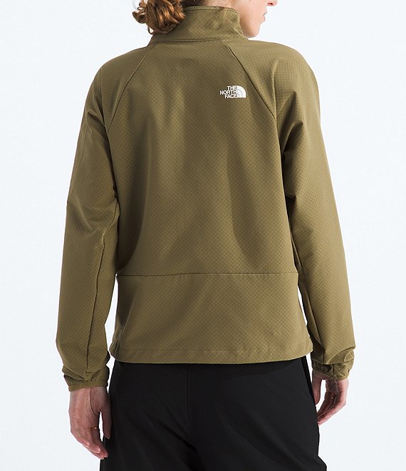 The North Face Tek Approach Stand Collar Zip Front Jacket | Dillard's
