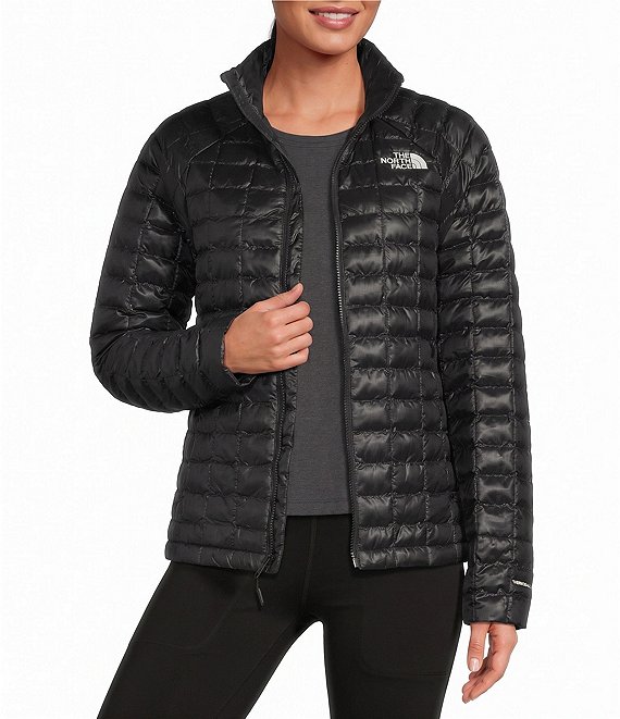The North Face ThermoBall Stand Collar Zip Front Jacket | Dillard's