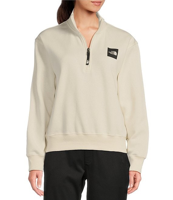 The North Face Women's Box Half Dome-Zip Stand Collar