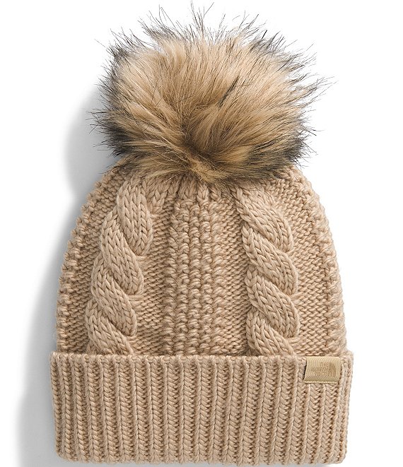 North face fur pom beanie hotsell