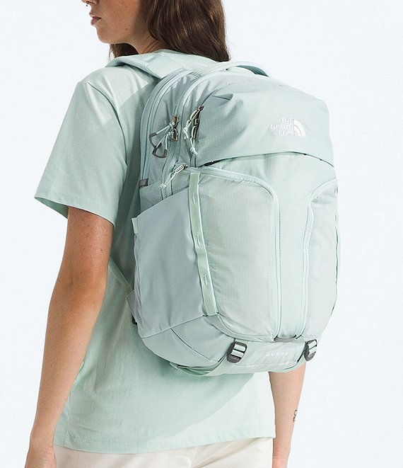 light gray and aqua the north face backpack Women's Borealis Luxe Slate Moss The women The North Face Women's Borealis