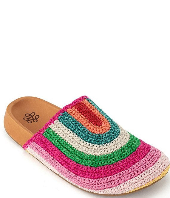 The Sak Bolinas Stripe Print Crochet Clogs Dillard's